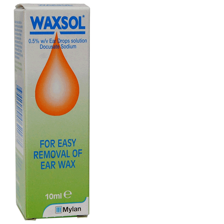 Waxsol Ear Drops 10ml - Ear Wax Removal
