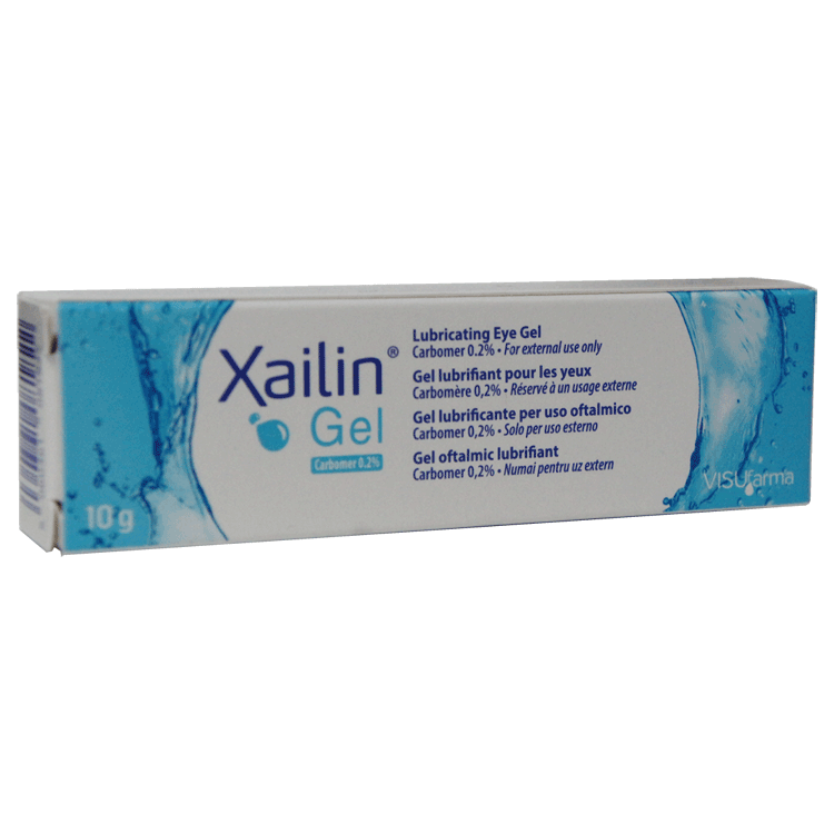 Xailin Gel 10G - Lubrifiant pour les yeux