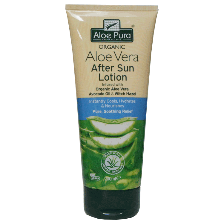 Aloe Pura Organic Aloe Vera After Sun Lotion 200ml