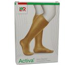 Activa Compression Hosiery Class 2 Below Knee - Closed Toe - Sand Colour - 4 Sizes