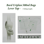 Bard Uriplan Urin-Tagesbeutel 500 ml mit Hebelhahn x 10