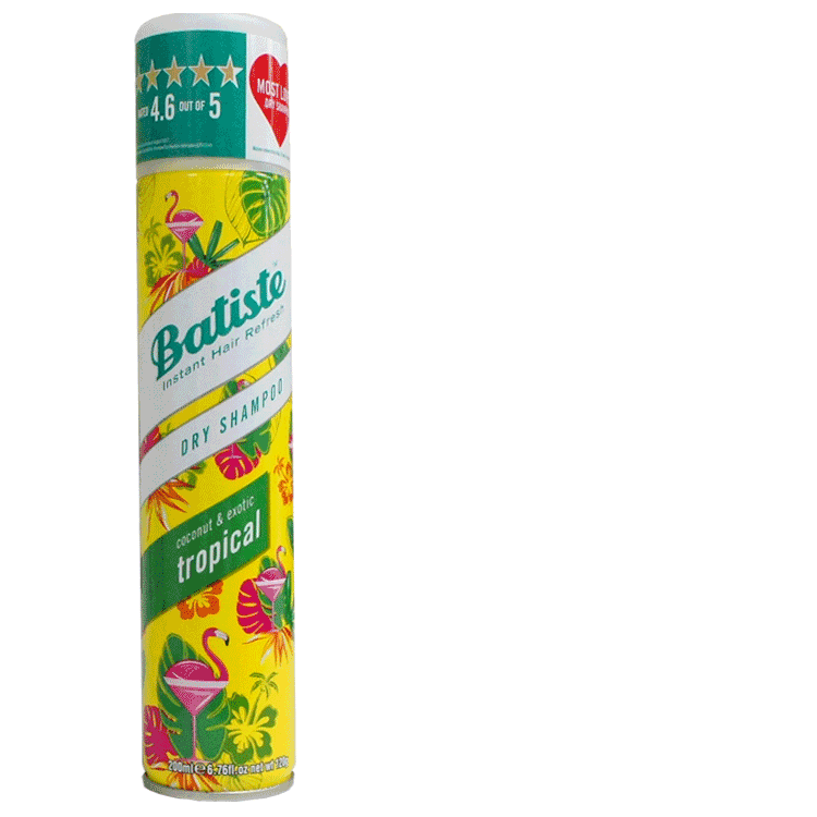 Batiste Dry Shampoo Tropical 200ml