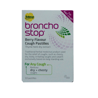 Bronchostop Cough Pastilles  x 10 for adults