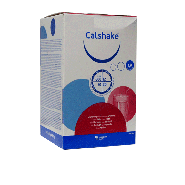 Calshake Sachet Strawberry 7 x 87g - High Energy Milkshake