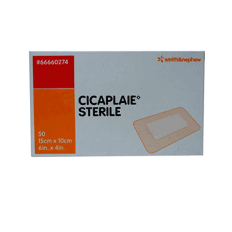 Cicaplaie Sterile  15cm x10cm x 10 dressings