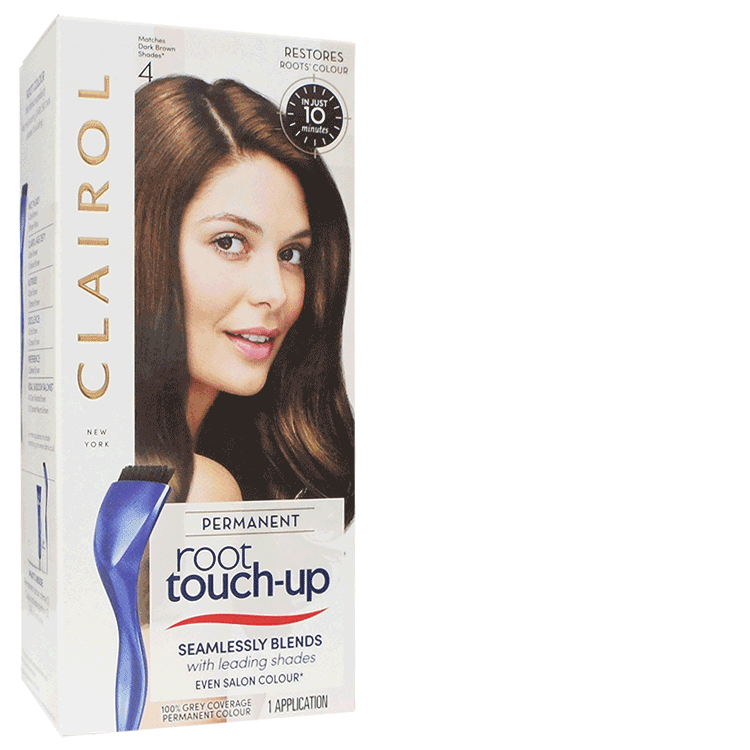 Clairol Root Touch Up - Donkerbruin 4