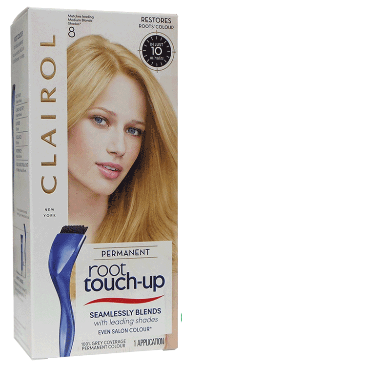 Clairol Root Touch Up - Haarwortelkleur Touch Up - Middenblond 8