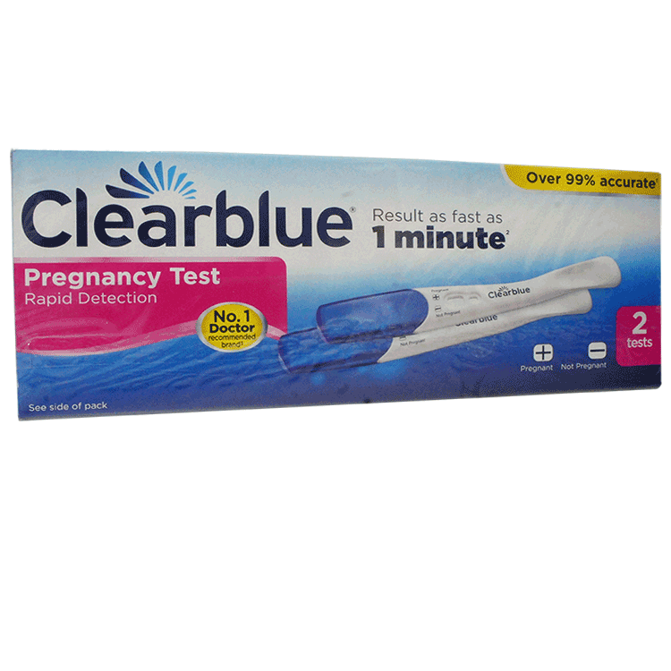 Clearblue 1 Minute Pregnancy Test - Single or Two Test Kit