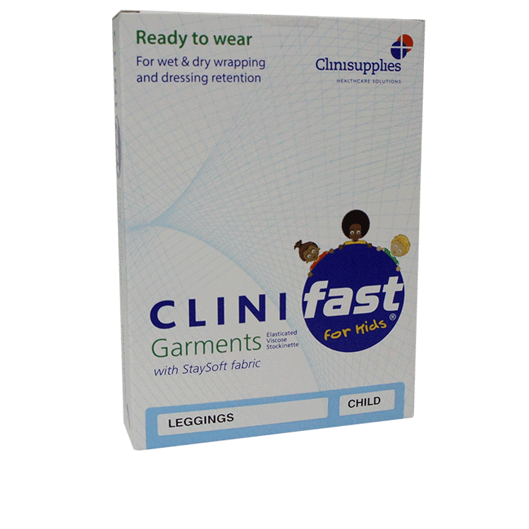 Clinifast Child Leggings for 5 to 8 years - For Wet and Dry Wrapping and Dressing Retention