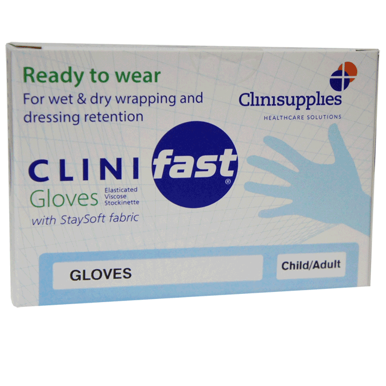 Clinifast Child Gloves 1 Pair - Large exp 12/26