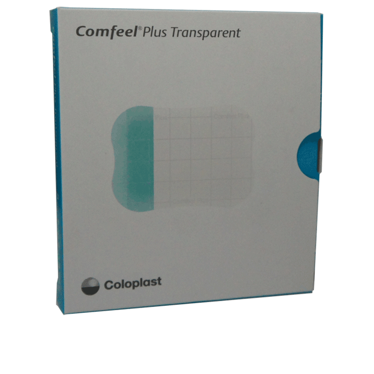 Comfeel Plus TRANSPARENT Hydrocolloid Dressings 5cm x 7cm x 10 pieces Code: 33530