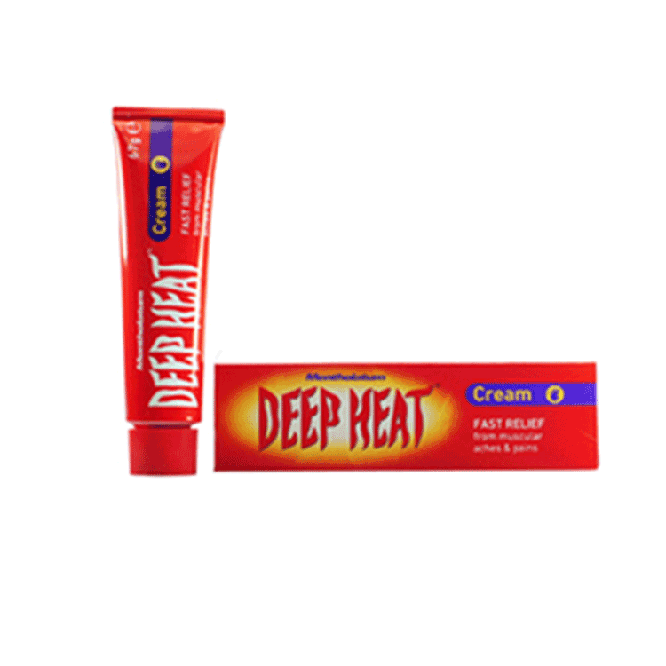 Deep Heat Cream 35g, 67g and 100g - For fast relief from muscular aches and pains