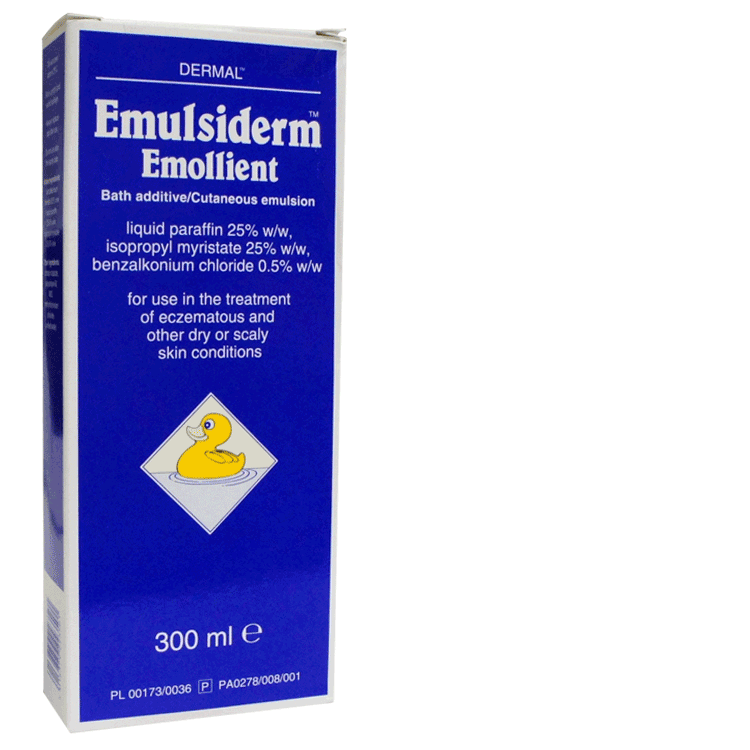 Emulsiderm Bath Emollient 300ml by Dermal