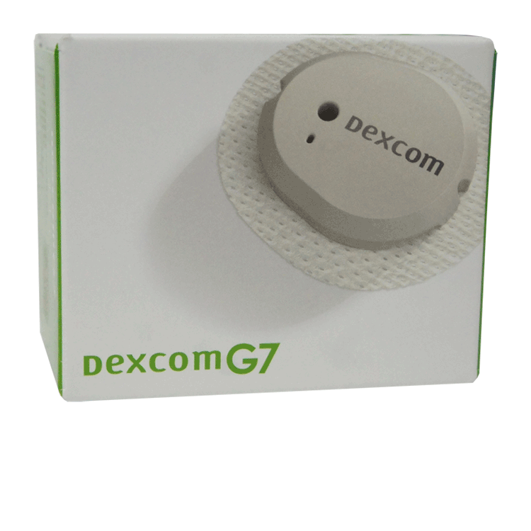 Dexcom G7 continu bloedglucosemonitoringsysteem - voorraad voor 10 dagen + of - huiduitstrijkjes met alcohol x 2