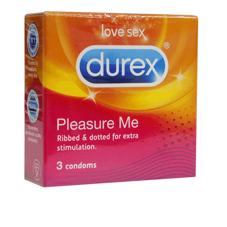 Durex Pleasure Me Condoms - Pack of 6