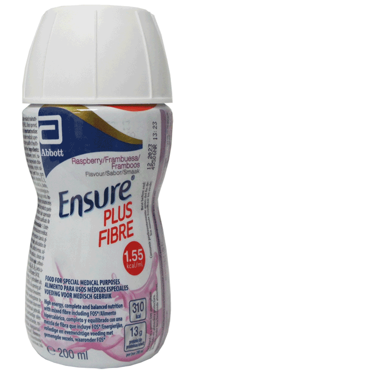 Ensure Plus Fibre Himbeere x 200ml - Vollständige Ernährung