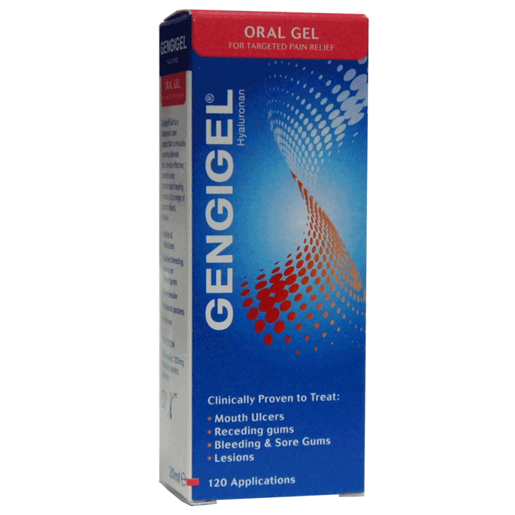 Gengigel Oral Gel for Mouth Ulcers 20ml - For Vegetarians