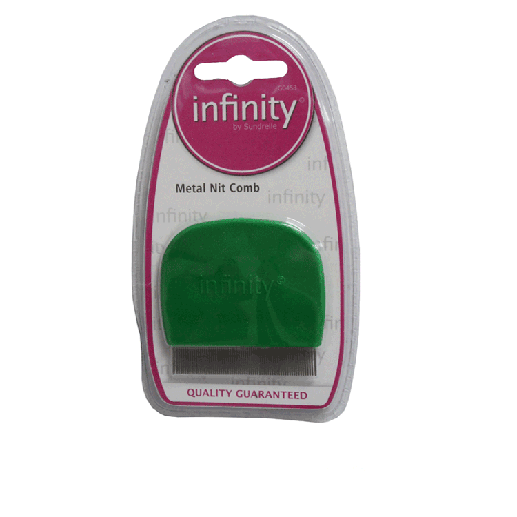 Infinity Metal Head Lice Comb