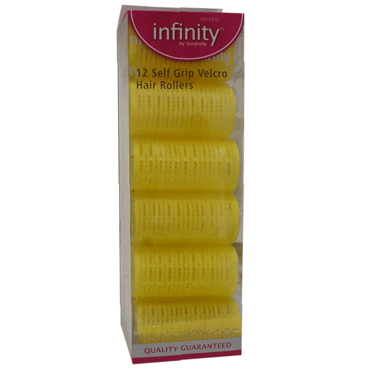 Infinity Self Grip klittenbandhaarrollers x 12