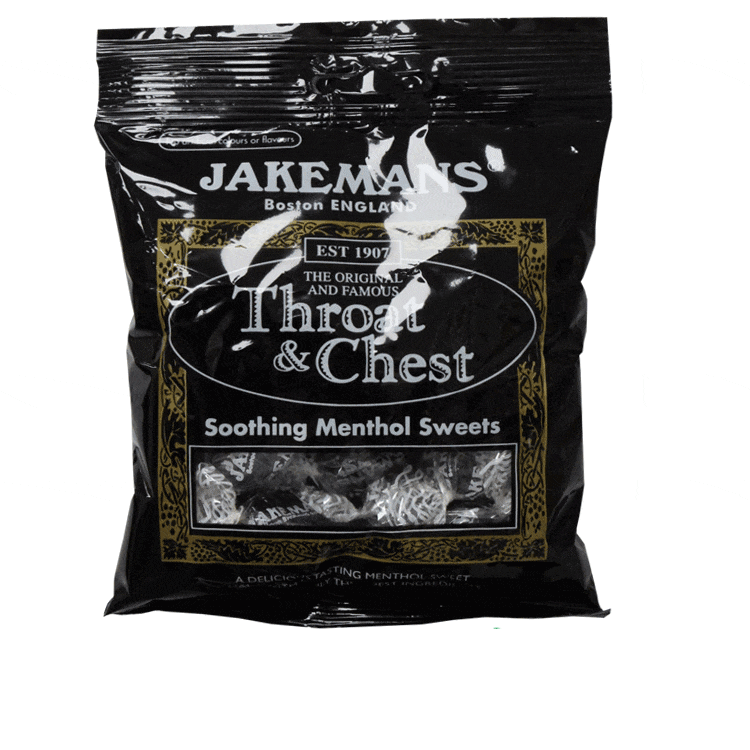 Jakemans Thoat and Chest Cough Sweets 73g - 5 Flavours