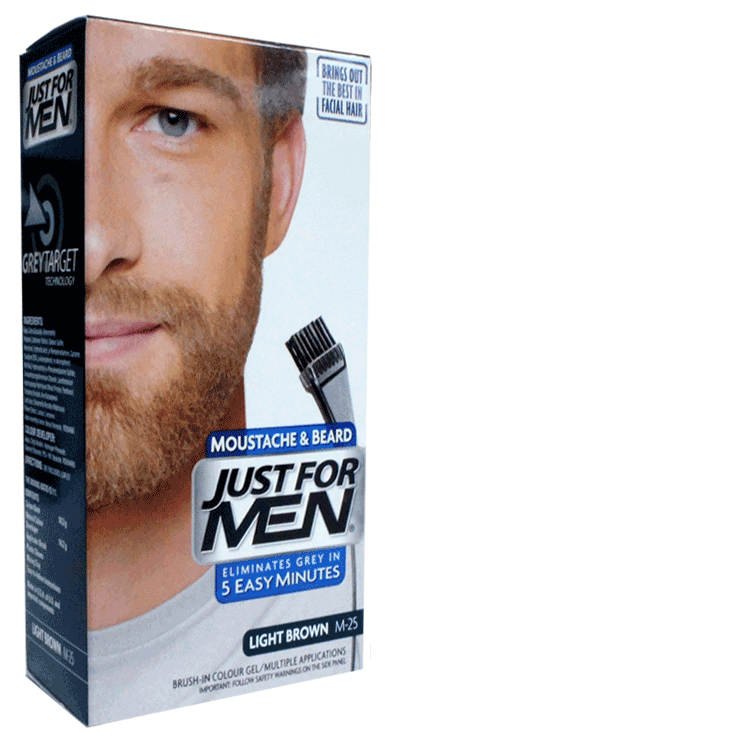 Just for Men Beard M-25 Light Brown  - Hair Colour for beards