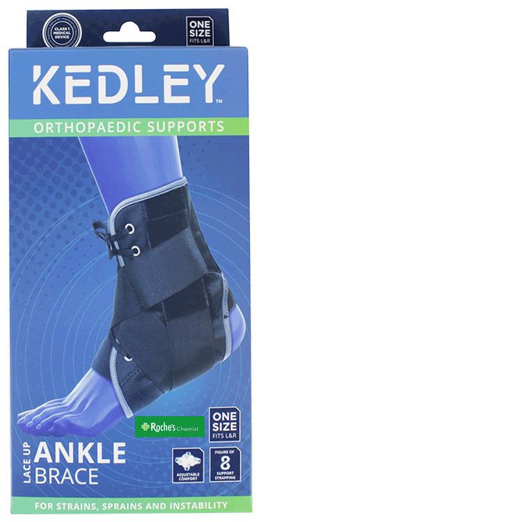 Kedley Knöchelstütze zum Schnüren – Einheitsgröße