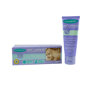 Lansinohs HPA Lanolin-Creme 40 ml – Für wunde Brustwarzen und rissige Haut