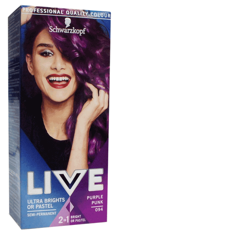 Live - Exotische Haarfarben - Semi-Permanent