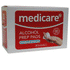Medicare Alcohol Prep Pads x 50  ( Similar to Cutisoft )