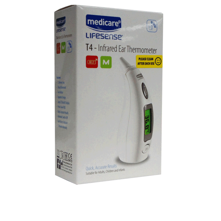 Medicare Lifesense T4 Infrared Ear Thermometer
