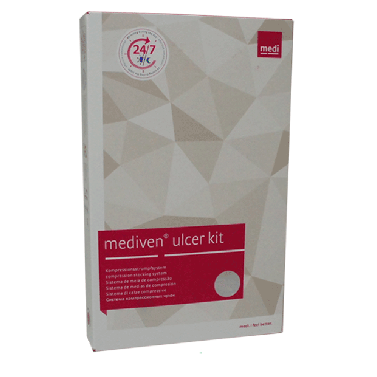 Mediven Leg / Calf Ulcer Kits  - 7 Width Sizes - Short Length Sock  ( 34 to 38cm )