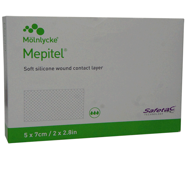 Mepitel 5cm x 7cm x 5 dressings - Faster Healing for tattoos