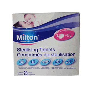 Milton sterilisatietabletten x 28