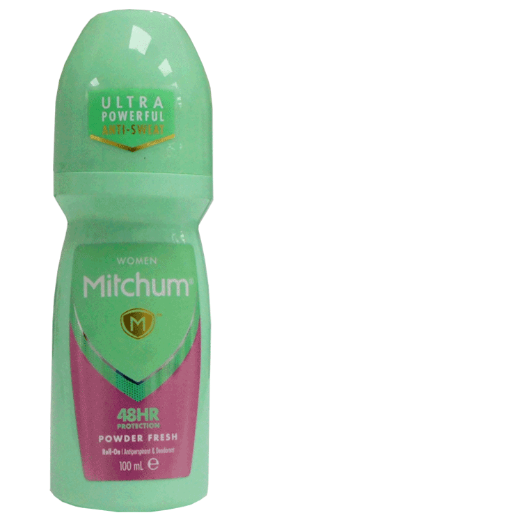 Mitchum Lady Roll On, unparfümiertes 48-Stunden-Deodorant, 100 ml