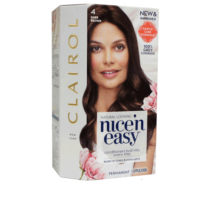 Nice n Easy 4 Brun foncé – Coloration permanente pour cheveux