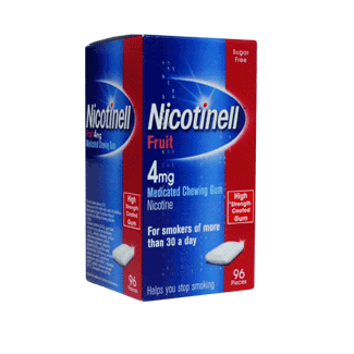 Nicotinell 4mg Nikotinkaugummi 96 Stück - Fruchtgeschmack