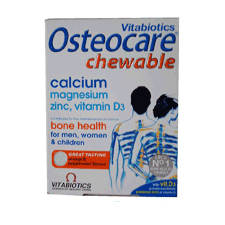 Osteocare Chewable  tablets x 30 - Calcium Supplement