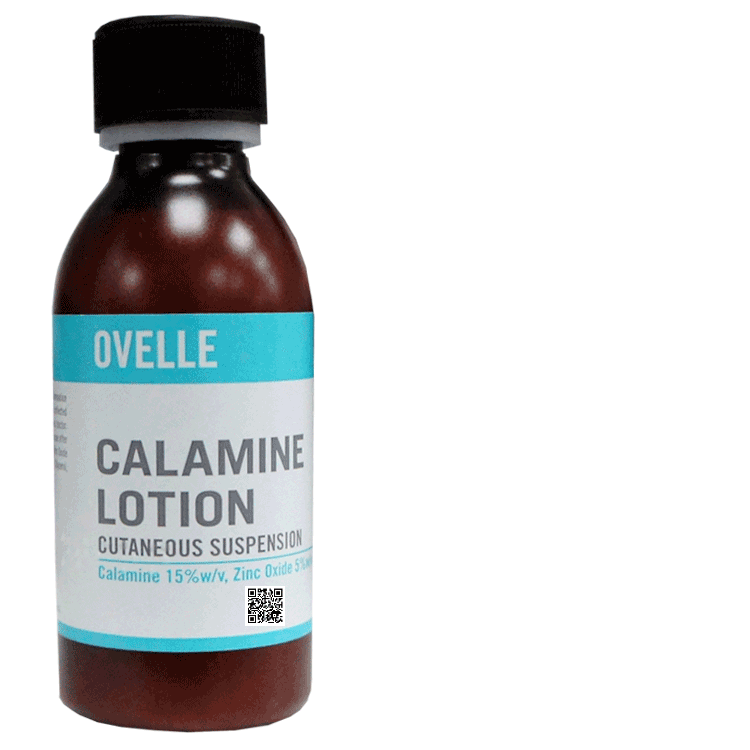 Ovelle Calamine Lotion 200ml - For soothing the itch of chickenpox
