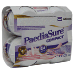 Paediasure Compact Strawberry x 4 mit oder ohne sterilen Schraubsaugern x 4