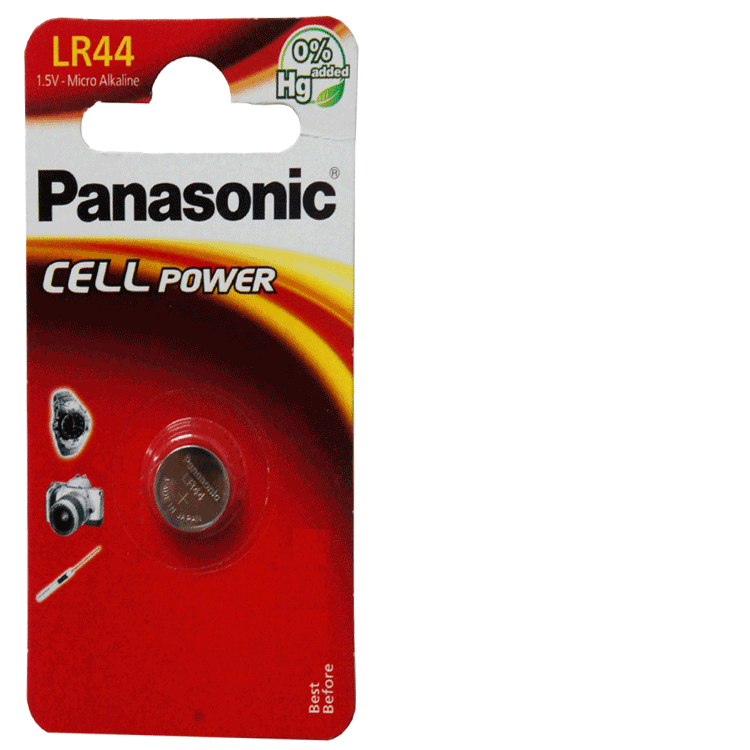 Panasonic LR44 Battery - For Cameras and Calculators