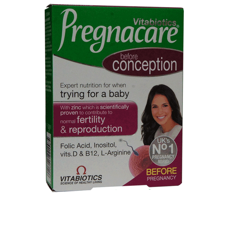 Pregnacare Avant la conception x 30 comprimés
