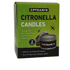 Pyramid Citronella Candles x 2