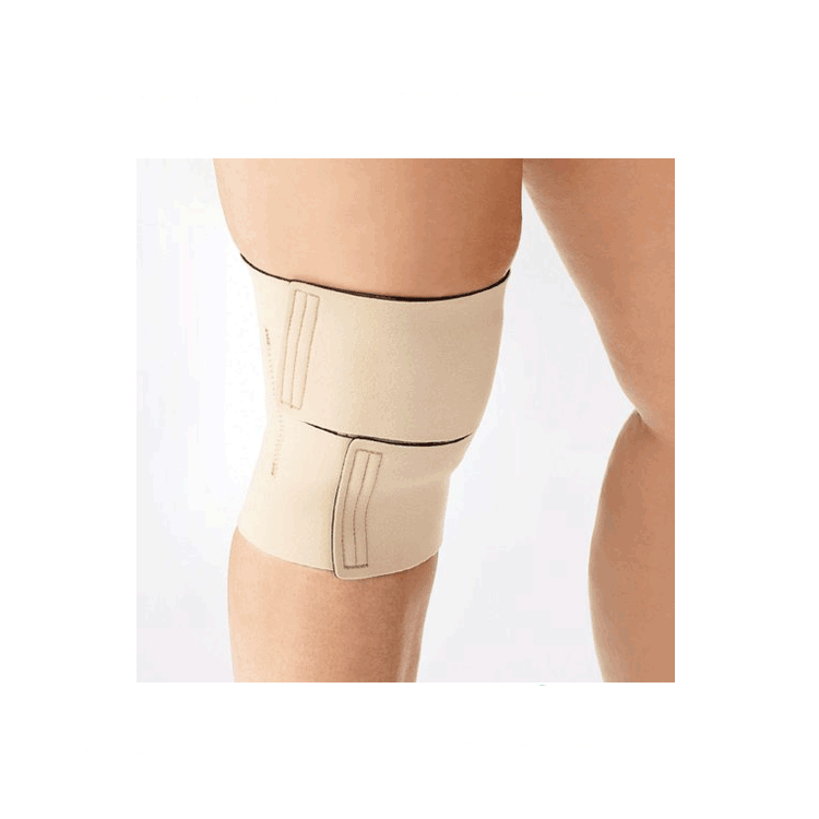 ReadyWrap Knee Adjustable Compression Garment with Velcro Straps for Chronic Oedema - Beige - 4 Sizes
