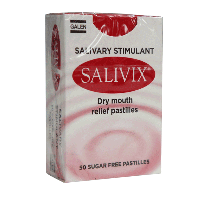 Salivix Pastillen gegen Mundtrockenheit x 50 - Speichelstimulans