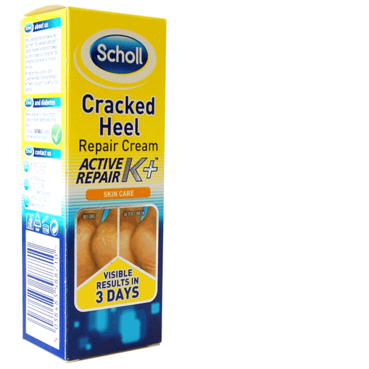 Scholl Creme gegen rissige Fersen, 60 ml