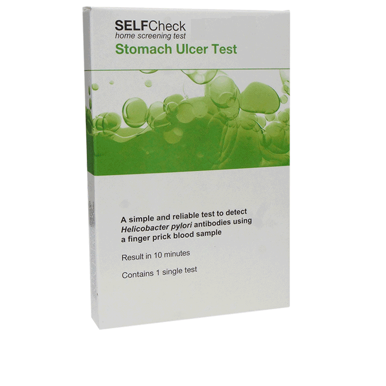 Zelfcontrole maagzwerentest x 1 -Test op Helicobacter Pylori