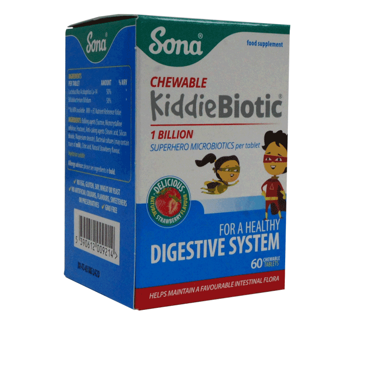 Sona Kiddie Biotic 30 comprimés à croquer