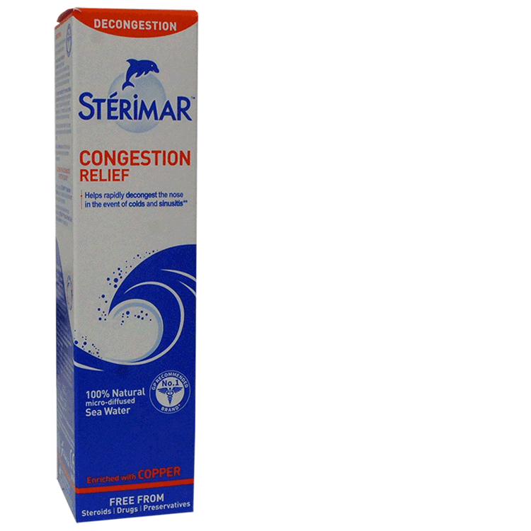 Sterimar Congestion Relief 50ml  - Saline decongestant