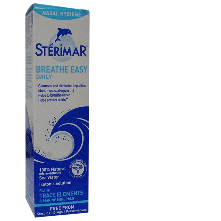 Sterimar Breath Easy Daily 100ml - Seawater Decongestant