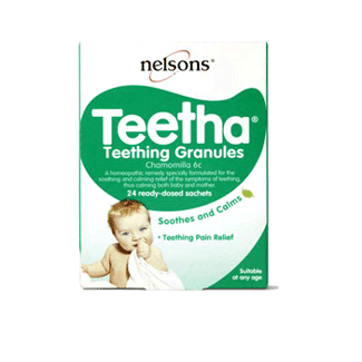 Nelsons Tandjeskorrels 24 zakjes - Homeopathische Tandjeskorrels voor baby's